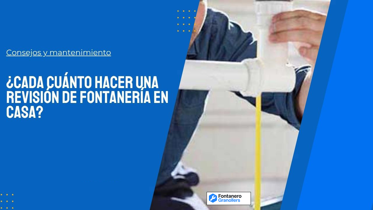 Revisión de fontanería en casa